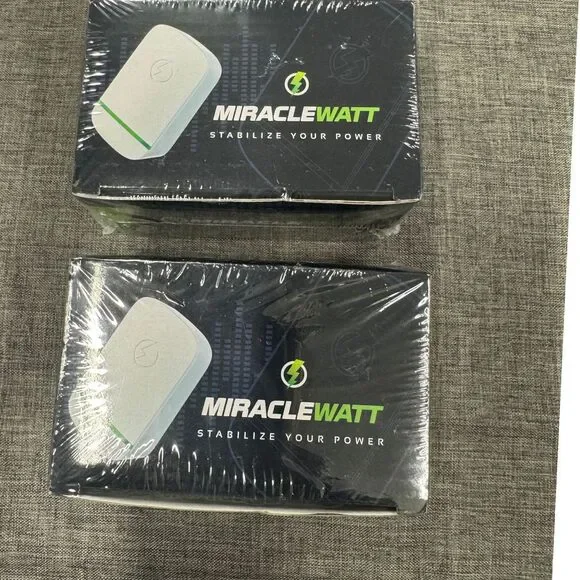 Miracle | Other | Miraclewatt Lot Of 2 New In Box Stabilize Power 